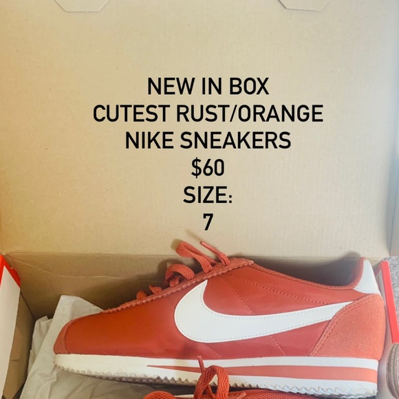 Nike | Shoes | Nike Cortez Womens Rust 